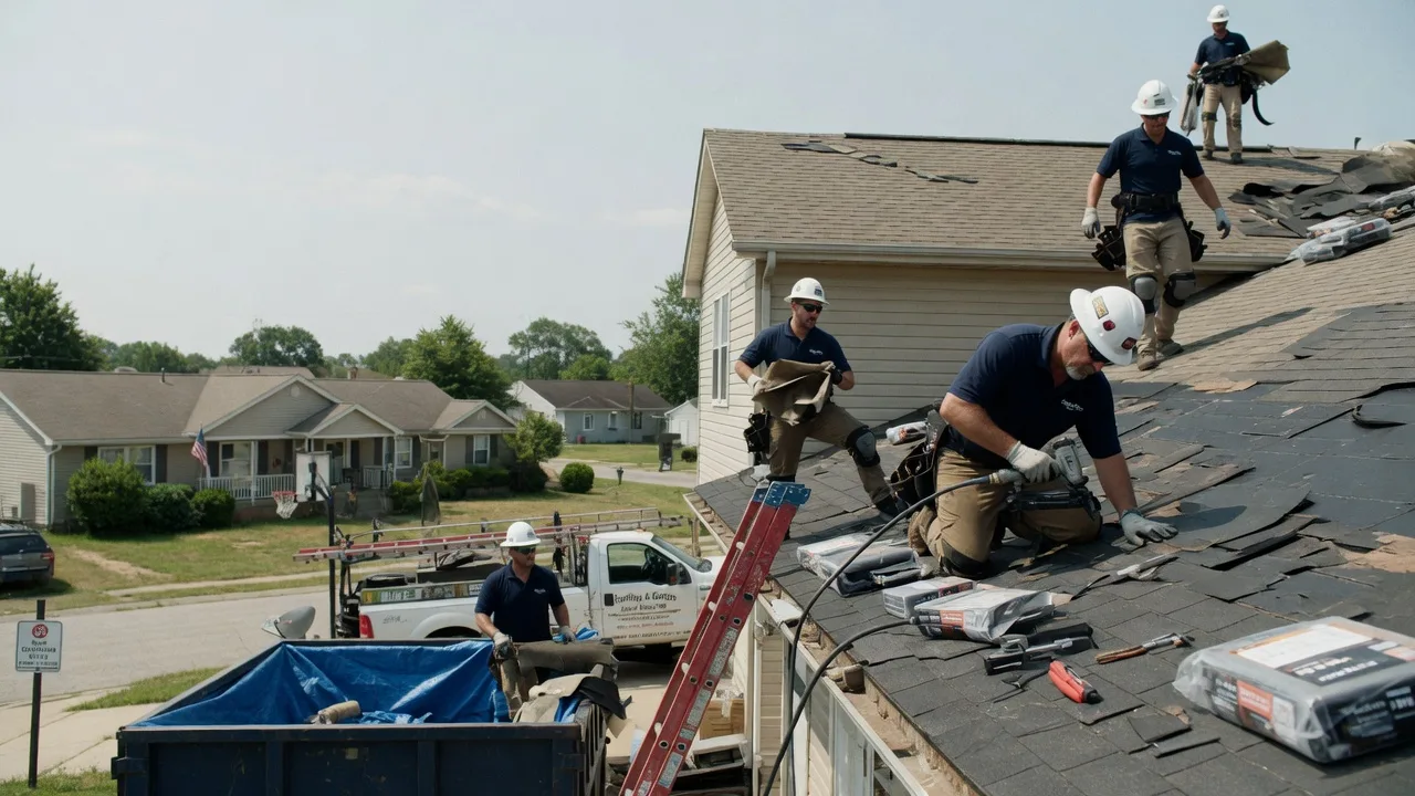 Roof Replacement in Vaughnsville, OH near me